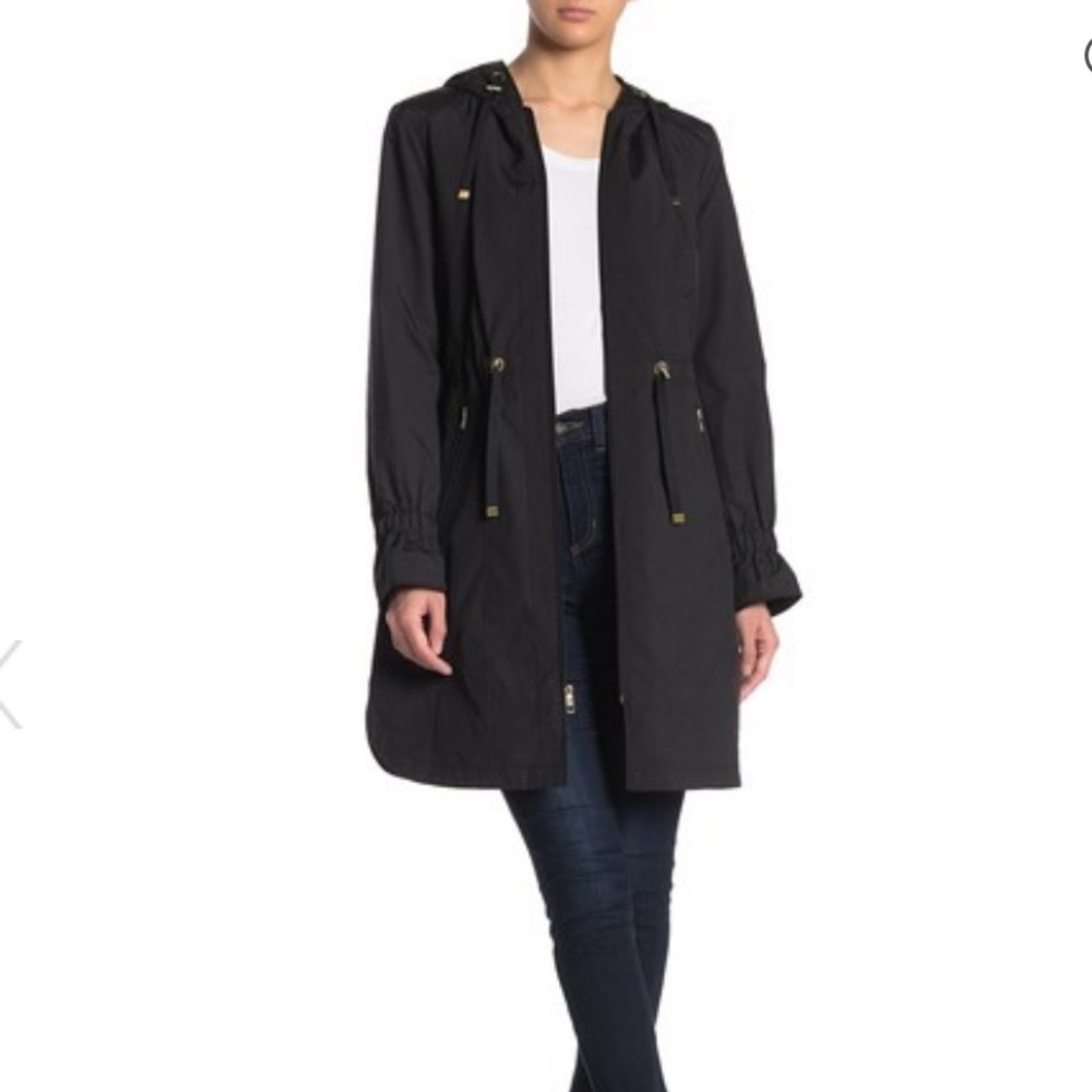 Cole Haan signature hooded zip jacket